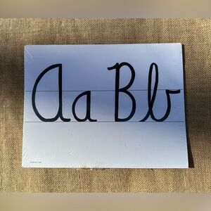 Cursive Letter Cards NIP w small damage